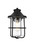 Elegant Lighting - OD808W12BK - One Light Outdoor Wall Sconce - Huxley - Black
