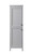 Elegant Lighting - SC012065GR - Bathroom Storage Freestanding Cabinet - Adian - Grey