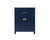 Elegant Lighting - SC012430BL - Bathroom Storage Freestanding Cabinet - Adian - Blue