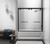 Elegant Lighting - TD333-6060MBK - Tub Door - Trenton - Matte Black
