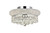 Elegant Lighting - V1800F12C/RC - Four Light Flush Mount - Primo - Chrome