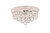 Elegant Lighting - V1800F14C/RC - Six Light Flush Mount - Primo - Chrome