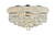 Elegant Lighting - V1800F16C/RC - Eight Light Flush Mount - Primo - Chrome