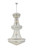 Elegant Lighting - V1800G36C/RC - 32 Light Chandelier - Primo - Chrome