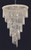 Elegant Lighting - V1801SR48C/RC - 29 Light Chandelier - Spiral - Chrome