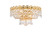 Elegant Lighting - V1900W12G/RC - Two Light Wall Sconce - Century - Gold