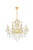Elegant Lighting - V2015D26G/RC - Eight Light Chandelier - St. Francis - Gold