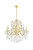 Elegant Lighting - V2015D28G/RC - 12 Light Chandelier - St. Francis - Gold