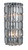 Elegant Lighting - V2030W8C/RC - Two Light Wall Sconce - Maxime - Chrome