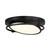 George Kovacs - P5546-66A-L - LED Flush Mount - Studio 23 - Coal Black