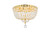 Elegant Lighting - V2528F14G/RC - Four Light Flush Mount - Tranquil - Gold