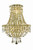 Elegant Lighting - V2528W12G/RC - Three Light Wall Sconce - Tranquil - Gold