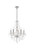 Elegant Lighting - V7855D21C/RC - Five Light Chandelier - Verona - Chrome