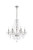 Elegant Lighting - V7856D24C/RC - Six Light Chandelier - Verona - Chrome