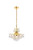 Elegant Lighting - V8000D16G/RC - Six Light Pendant - Toureg - Gold