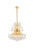 Elegant Lighting - V8001D19G/RC - Ten Light Pendant - Toureg - Gold