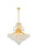 Elegant Lighting - V8005G31G/RC - 15 Light Chandelier - Toureg - Gold