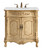 Elegant Lighting - VF10132AB-VW - Single Bathroom Vanity - Danville - Antique beige