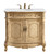 Elegant Lighting - VF10136AB-VW - Single Bathroom Vanity - Danville - Antique beige