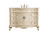 Elegant Lighting - VF10148LT - Single Bathroom Vanity Set - Danville - light antique beige