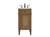 Elegant Lighting - VF12518DW - Single Bathroom Vanity - Park Avenue - driftwood