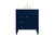 Elegant Lighting - VF12532BL - Single Bathroom Vanity - Park Avenue - blue