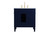 Park Avenue Single Bathroom Vanity (VF12532BL)