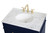 Park Avenue Single Bathroom Vanity (VF12532BL)
