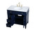 Park Avenue Single Bathroom Vanity (VF12536BL)