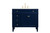 Elegant Lighting - VF12540BL - Single Bathroom Vanity - Park Avenue - blue