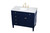 Park Avenue Single Bathroom Vanity (VF12540BL)