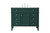 Elegant Lighting - VF12542GN - Single Bathroom Vanity - Park Avenue - green