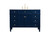 Elegant Lighting - VF12548BL - Single Bathroom Vanity - Park Avenue - blue