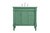 Elegant Lighting - VF13036VM-VW - Single Bathroom Vanity - Lexington - Vintage mint