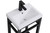 Raya Single Bathroom Vanity (VF14018BK)