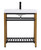 Elegant Lighting - VF14030GB - Single Bathroom Vanity - Raya - Golden Black