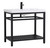 Raya Single Bathroom Vanity (VF14036BK)