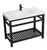 Raya Single Bathroom Vanity (VF14042BK)