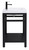 Raya Single Bathroom Vanity (VF14042BK)