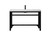Elegant Lighting - VF14548BK - Bathroom Vanity - Raya - Black