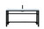 Elegant Lighting - VF14560BK - Bathroom Vanity - Raya - Black