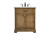 Elegant Lighting - VF15030DW - Single Bathroom Vanity - Americana - driftwood
