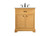 Elegant Lighting - VF15030NW - Single Bathroom Vanity - Americana - natural wood