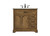 Elegant Lighting - VF15036DW - Single Bathroom Vanity - Americana - driftwood