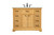 Elegant Lighting - VF15042NW - Single Bathroom Vanity - Americana - natural wood