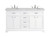 Elegant Lighting - VF15060DWH - Double Bathroom Vanity Set - Americana - white