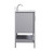 Aubrey Bathroom Vanity Set (VF16030GR-BS)