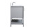 Aubrey Bathroom Vanity Set (VF16036GR-BS)