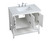 aubrey Single Bathroom Vanity (VF16036WH)