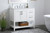 aubrey Single Bathroom Vanity (VF16036WH)